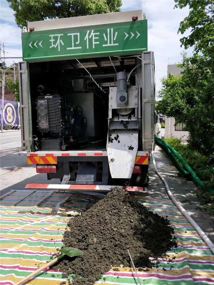 西林淤泥干湿分离